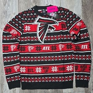 FOCO | Atlanta Falcons Officially Licensed Ugly Holiday Sweater Sz Sm *NWT
